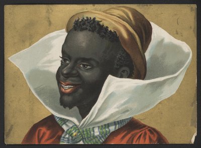 Retrato de un hombre negro de American School